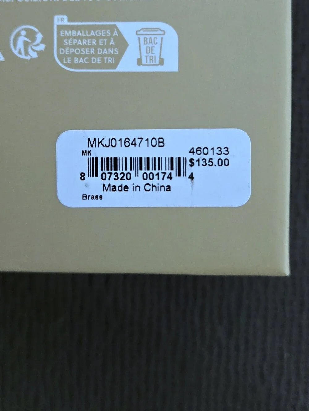 Michael Kors Gold💛 Charms Slider Bracelet -  NIB